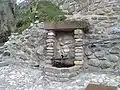 Une fontaine de Sallent de Gállego.