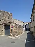 Une rue de Sainte-Valière.
