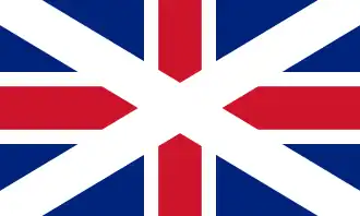 Version écossaise du drapeau de l'Union.