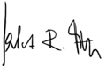 Signature de Gerhart Baum