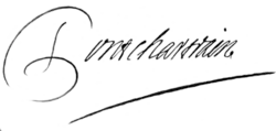 signature de Louis II Phélypeaux de Pontchartrain