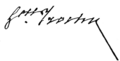 Signature de Louis Jules Trochu