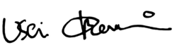 signature d'Ursula "Uschi" Obermaier