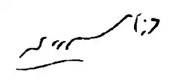 signature de Mirza Masroor Ahmad