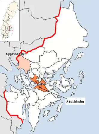 Localisation de Upplands-Bro