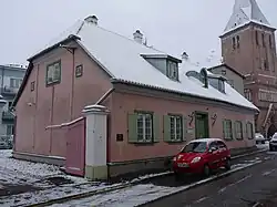 La Maison d'Upsal sous la neige