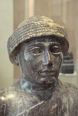 Portrait de Ur-Ningirsu. Musée du Louvre.