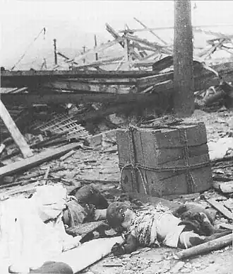 Victimes du bombardement atomique