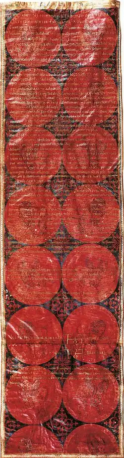 Acte de mariage de l'impératrice Théophano, Niedersächsisches Staatsarchiv 6 Urk. 11