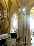 Croisée du transept et chœur, vue vers le sud-est.