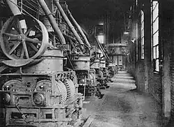 Usine de lavage et d'agglomération de Somain - 1926- Presse à boulets