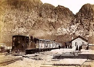 Uspallata, 1900