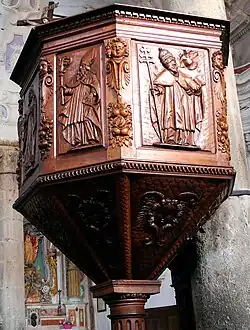 Chaire du XVIIe siècle