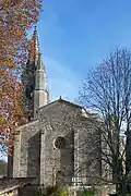 La façade ouest de la collégiale (nov.&nbsp;2011)