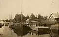 Le port en 1930.