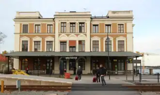 Gare de Västervik.