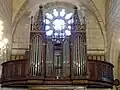 Buffet d'orgue.
