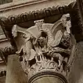 L'Enlèvement de Ganymède : Zeus, se transformant en aigle, l'enlève pour en faire son amant et l'échanson des dieux.