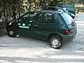 Véhicule administratif Renault Clio de l'Office national des forêts en 2009.