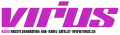 Ancien logo de Virus de 1999 à 2007