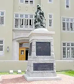 Virginia Mourning Her Dead (1903), Institut militaire de Virginie, Lexington, Virginie.