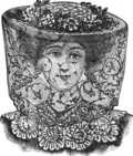Voilette en dentelle de Chantilly (1m30 x 0m39) (1905).