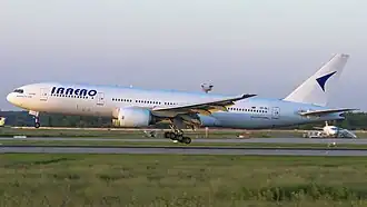 Un Boeing 777-200 de la compagnie