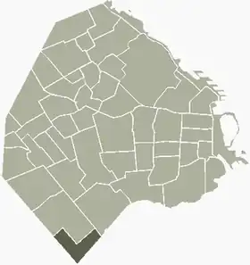 Localisation de Villa Riachuelo