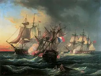 illustration de HMS Amazon (1795)