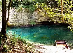 Source bleue du Cusancin.