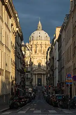 Vue de la rue du Val-de-Grâce.
