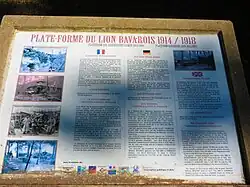 Plaque explicative