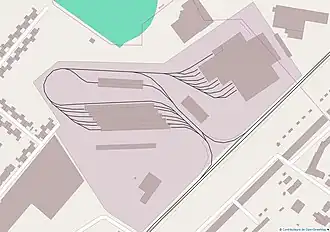 Plan du dépôt.