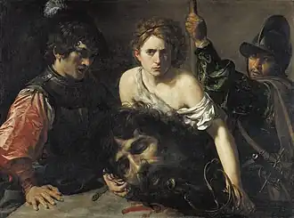 David tenant la tête de Goliath (vers 1620-1622), Madrid, musée Thyssen-Bornemisza.