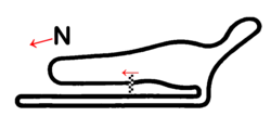 Tracé de la course
