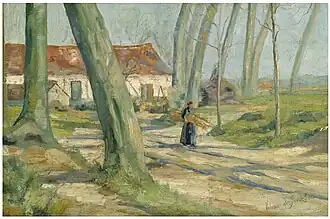 Valerius De Saedeleer, Paysage à Lisseweghe