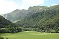 Entrée de la vallée en été.