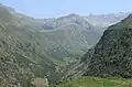 Vue vers Héas.