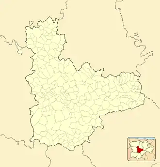 (Voir situation sur carte : province de Valladolid)