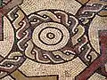 Détail d'une des mosaïques.