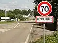 Entrée du Fond Hallot.