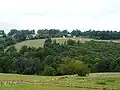 Le vallon de la Rochille vu depuis le bourg de Saint-Paul-la-Roche