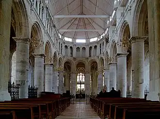 L'église abbatiale &nbsp;Classée&nbsp;MH.