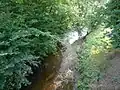 100 mètres avant sa confluence avec l'Isle.