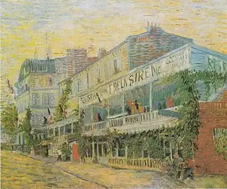 V. Van Gogh : Restaurant la Sirène à Asnières.