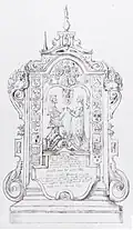 Cénotaphe de Jeronimus van Serooskerke (1500-1571) et Eleonora Micault (1513-1552) dans la Gertrudiskerk&nbsp;(nl) à Berg-op-Zoom