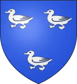 Armes adpotées par Jacob van den Eynde