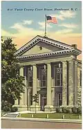 L'ancien palais de justice de Henderson, siège du comté.