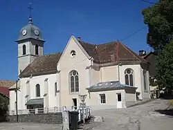L'église de Vanclans.