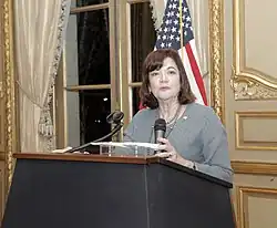 Vanessa Ruiz, présidente de l'AIFJ de 2018 à 2020.